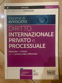 Manuale diritto internazionale privato