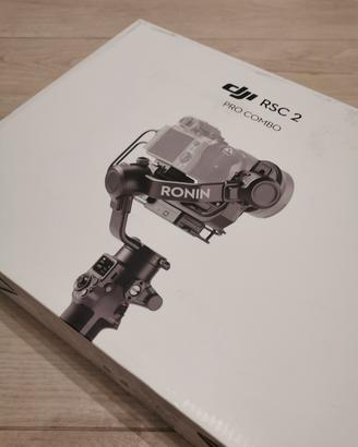 DJI RSC2 COMBO - gimbal

stabilizzatore