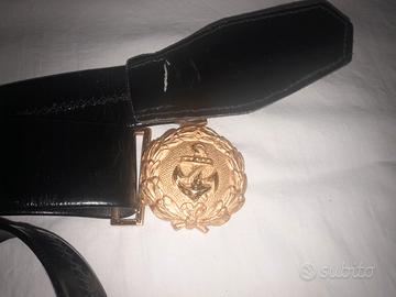 Cintura marina militare porta sciabola