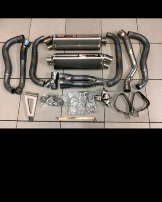 Yoshimura titanio completo 4-2-1-2