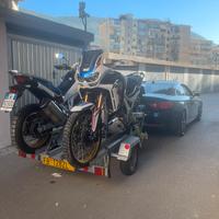 Carrello rimorchio appendici porta moto