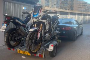 Carrello rimorchio appendici porta moto