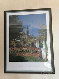 Quadro Claude Monet – Giardino in fiore dimensioni