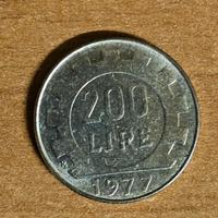 Moneta Lire 20 anno 1977 Rara