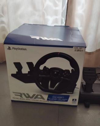 volante ps4 hori rwa racing wheel apex ps5 ps4 pc