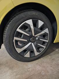 4 Cerchi in acciaio, coppe e gomme - Peugeot 208