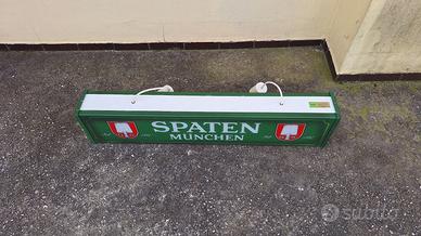 Insegna birra SPATEN MUNCHEN NUOVA