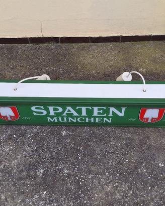 Insegna birra SPATEN MUNCHEN NUOVA