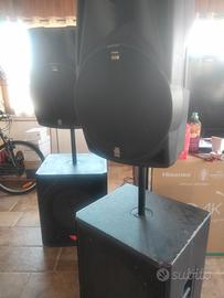 subwoofer più casse attive