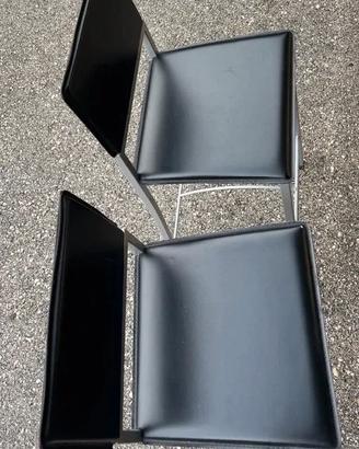 Sgabelli alti da bar/cucina con struttura in metal