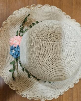 Cappello in  paglia  da donna