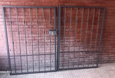 cancello 2 ante in ferro 