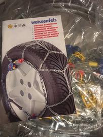 Catene da neve 07 - 9mm abs da 13 a 17” mai usate