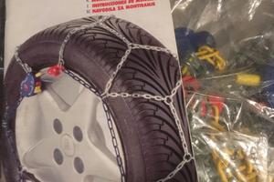 Catene da neve 07 - 9mm abs da 13 a 17” mai usate