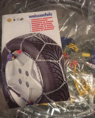 Catene da neve 07 - 9mm abs da 13 a 17” mai usate