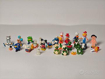 Lotto figure Kinder Sorpresa vintage mix Disney