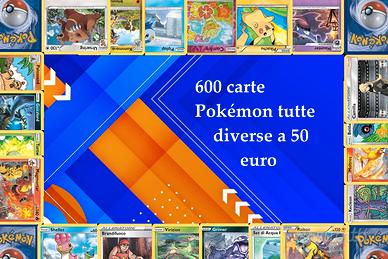 Pokémon GCC: 600 carte Pokémon tutte diverse