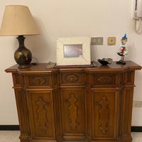 Credenza (madia) antica da ingresso in noce