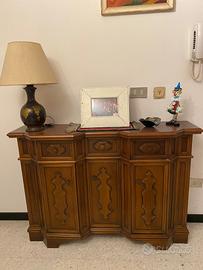 Credenza (madia) antica da ingresso in noce