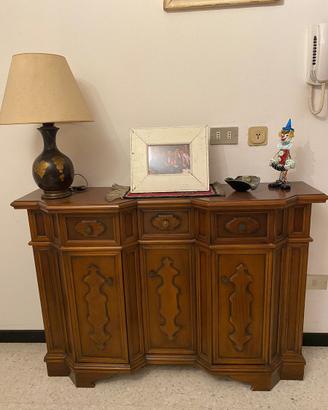 Credenza (madia) antica da ingresso in noce