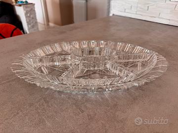 Antipastiera in cristallo Bohemia Crystal