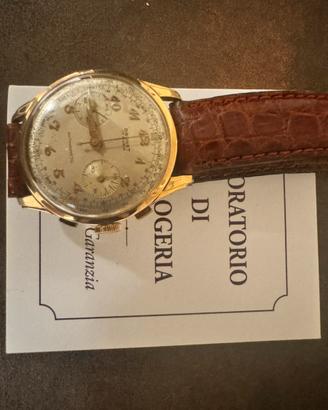 Orologio  brunet chrono in oro
