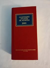 Calendario atlante De Agostini 2001