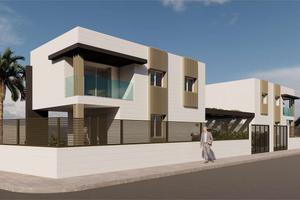 Villa nuova costruzione con giardino