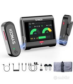 Microfono Lavalier Wireless SYNCO G3PRO