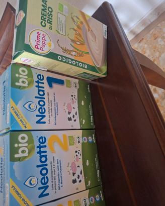 Neolatte 1 &2 Crema ai cereali e Crema di riso