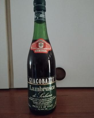 Lambrusco di Sorbara Giacobazzi (da collezione)