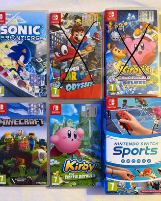 Giochi per Nintendo Switch e Volante Mario Kart