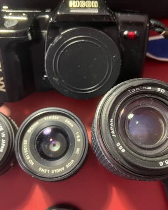 Reflex analogica-Ricoh KR-10M + obiettivi