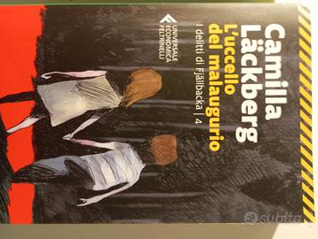 libro romanzo "l'uccello del malaugurio" Lackberg