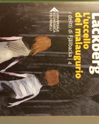 libro romanzo "l'uccello del malaugurio" Lackberg