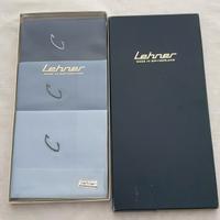 Trio fazzoletti da uomo con iniziale Lehner