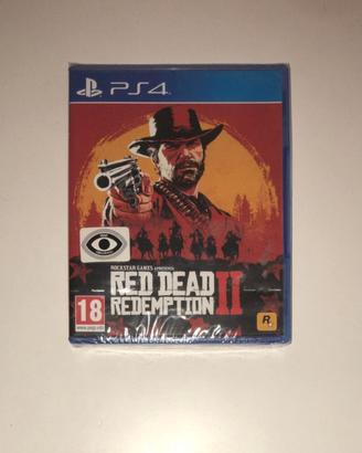 Red Dead Redemption 2 PS4 NUOVO SIGILLATO
