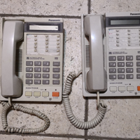 3x Telefono vivavoce Panasonic kxt2365 centralina