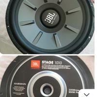  coppia jbl stage 1010 225 rms come nuovo