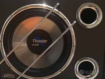 Subwoofer phonocar Thunder 500 watts