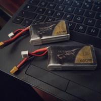 batterie 2 lipo da 3s 650