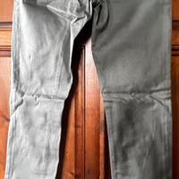 Jeans verdi scuro unisex