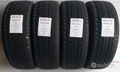 4 gomme 225 55 18 bridgestone a934