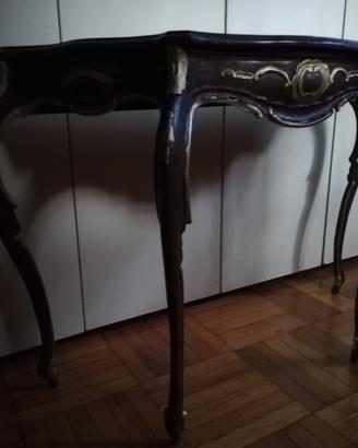 Tavolino/console in stile veneto settecentesco