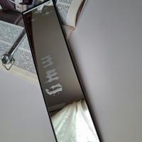 Copri specchietto centrale BMW inciso a mano 