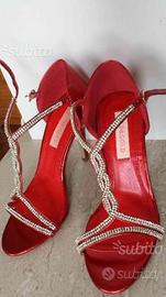 4 paia di Scarpe sandalo swarosky 35 36