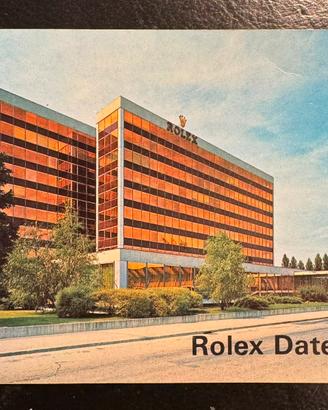 Libretto Rolex Datejust/Turnograph 1972 italiano