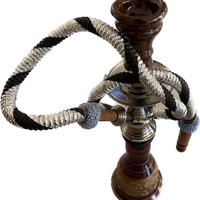 Narghilè Egiziano decorato a mano - 37cm di alt