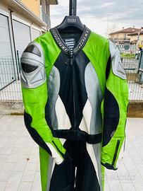 Tuta in pelle moto