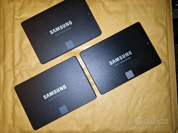 3x SSD Samsung Evo 850 da 250GB 2,5" Sata III 6G